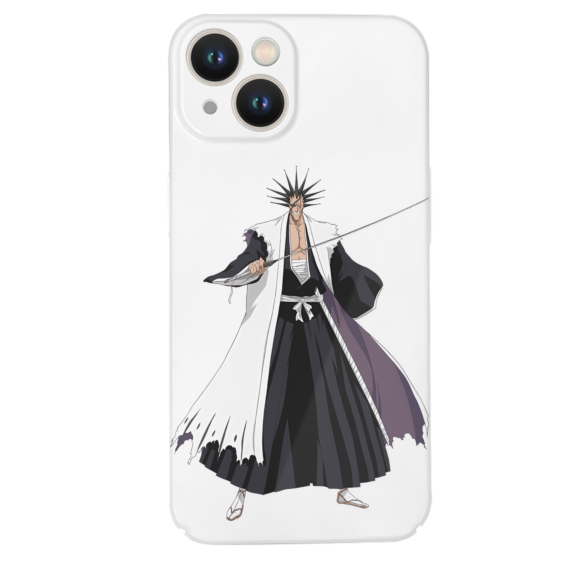 （画像用） ブリーチ ざらき けんぱち BLEACH Zaraki Kenpachi 【iPhone 14シリーズ対応】ハードケース